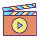 Movie Clap Movie Clapper Clapper Icon