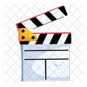 Movie Clapper Movie Clapperboard Film Clapper Icône