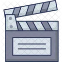 Movie Clapperboard Clapperboard Action Icon
