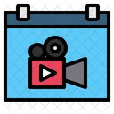 Movie Day Video Camera Movie Icon