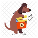 Movie Dog  Icon