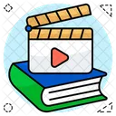 Movie Education Movie Study Movie Learning Icon