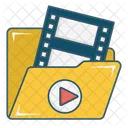 Movie Folder Folder Video Folder Icône