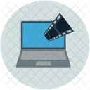 Movie Film Laptop Icon