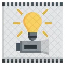 Main Idea Entertainment Clapperboard Film Movie Icon