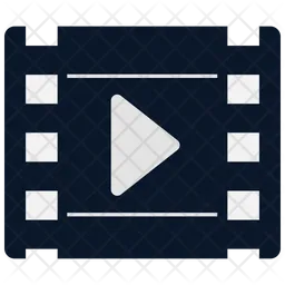 Movie play sign  Icon