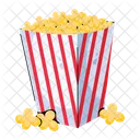 Cinema Snack Cinema Food Movie Popcorn Icon