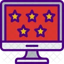 Movie Rating Online Rating Star Movie Feedback Icon