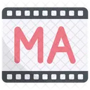 Movie rating m  Icône