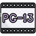 Movie Rating Pg Age Restriction Age Limit Icon