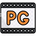 Movie Rating Pg Age Restriction Age Limit Icon
