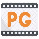 Movie rating pg  Icon