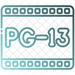 Movie rating pg-  Icon