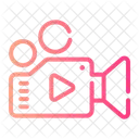 Movie Recording Video Player Cinema Icon