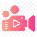 Movie Recording Video Player Cinema Icon