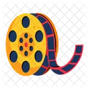 Film Reel Movie Reel Movie Roll 아이콘