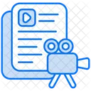 Movie Script Icon