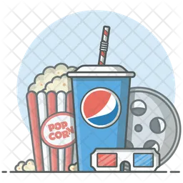 Movie Snack  Icon