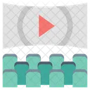 Theater Movie Theater Movie Watching Icon