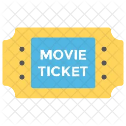 Movie Ticket  Icon