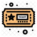 Movie Ticket  Icon