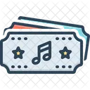 Movie Ticket Ticket Coupon Icon