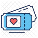Movie Tickets Vouchers Coupons Icon