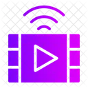 Movies Podcast Broadcasting Transmission Icon