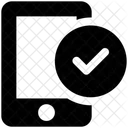 Movil Marca De Verificacion Validacion Icon