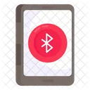 Bluetooth Movil Bluetooth Del Telefono Aplicacion Bluetooth Icono