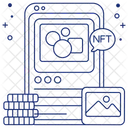 Nft Movil Criptomoneda Cripto Icono