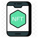 Nft Movil Criptomoneda Cripto Icono