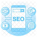 SEO móvil  Icono