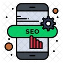 SEO móvil  Icono