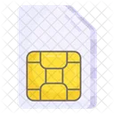 SIM Movil SIM De Telefono Tarjeta SIM Icono