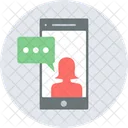 SMS Moviles Crear Mensaje Agregar Texto Icono