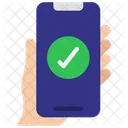 Tick Movil Pago Exitoso Exito Movil Icono