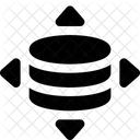 Movimiento de base de datos  Icon