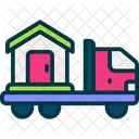 Moving Truck House Icon