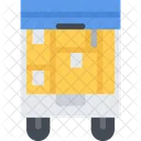 Moving Builder Building Icon