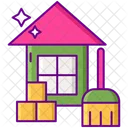 Moving Cleaning Home Cleaning Home Icon