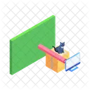 Moving Boxes Packing Relocation Icon