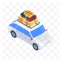 Moving Home Car Icon