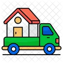 Moving Home Moving House Home Shifting Icon