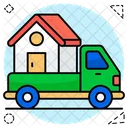 Moving Home Moving House Home Shifting Icon