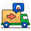 Moving Home Moving House Home Shifting Icon