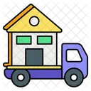 Moving Home Home Moving Moving Home Service Icon