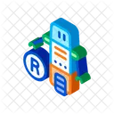 Moving Robot Outlie Icon
