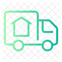Moving Truck Real Estate Transportation Icon