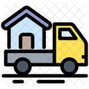 Moving Truck Relocation Transport Icon